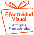 Logo Efectividad Visual Articulos Promocionales 2025